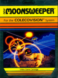 Moonsweeper Colecovision  box art